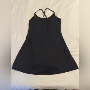 Navy Blue Halara Strappy Tennis Dress